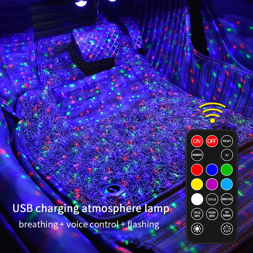 Car Interior Ambient Lights- (Contains 2 light bars)